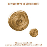 22 Met Gold - Breathable Made Safe Longstay Nail Polish - Belora 