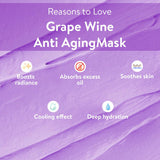 Grape Wine Anti Aging Mask Combo - Belora 