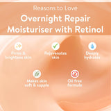 Overnight Repair Moisturizer With Retinol Combo - Belora 