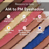 AM:PM Eyeshadow for Smokey Eyes - Belora 