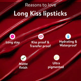 22 French Red Kiss - Long Kiss - Belora 